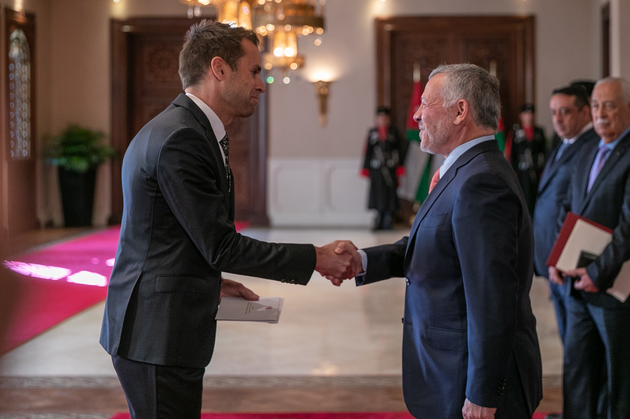 His Majesty King Abdullah II Accepts The Credentials Of Newly Appointed ...